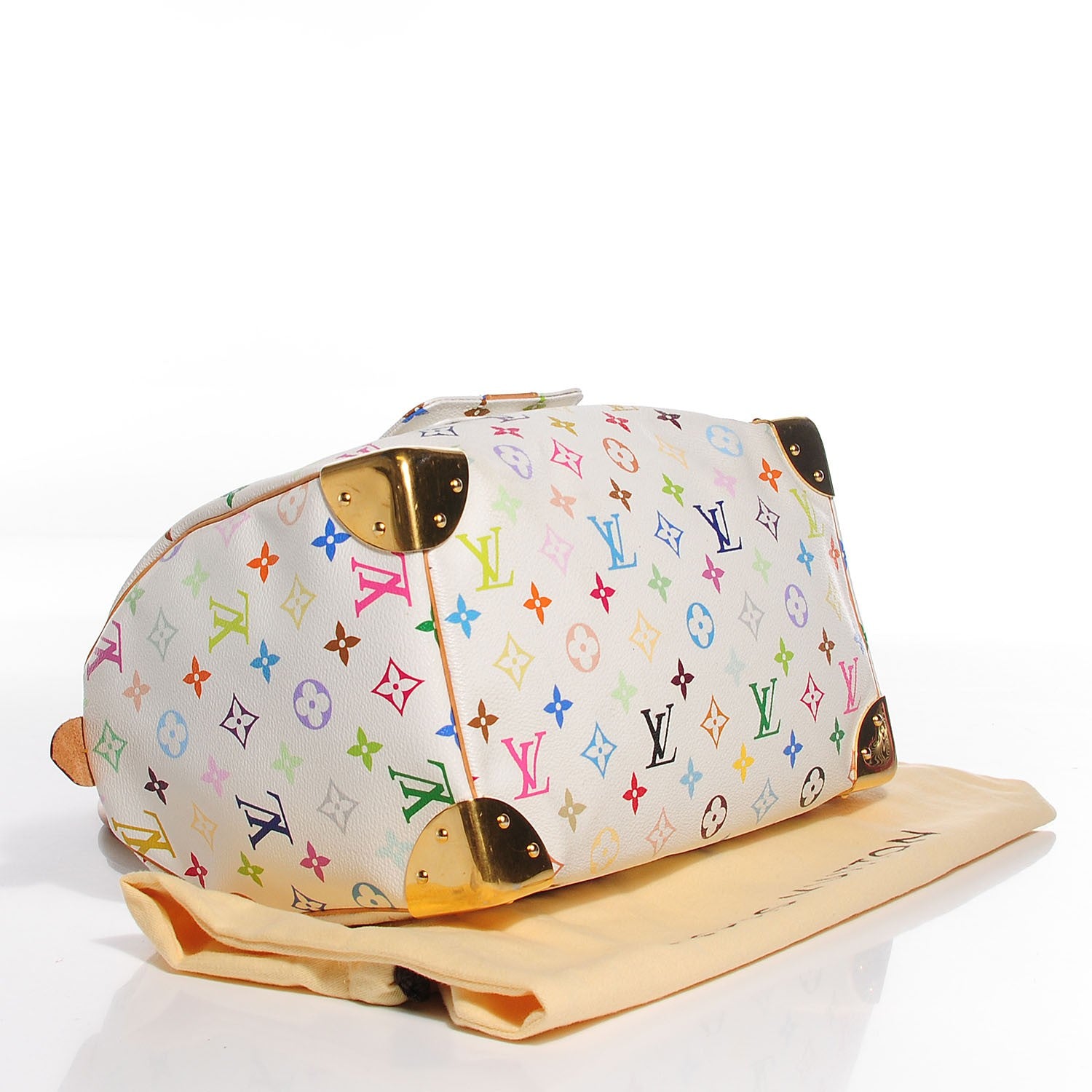 Louis Vuitton Monogram Multicolor Speedy 30 White 4 of 7