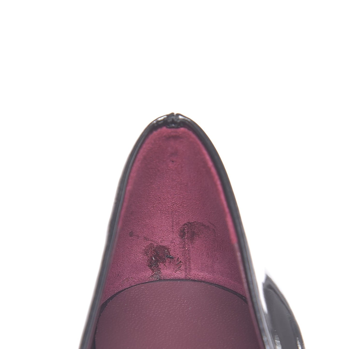 Vernice Mordore Pumps 38 Piombo