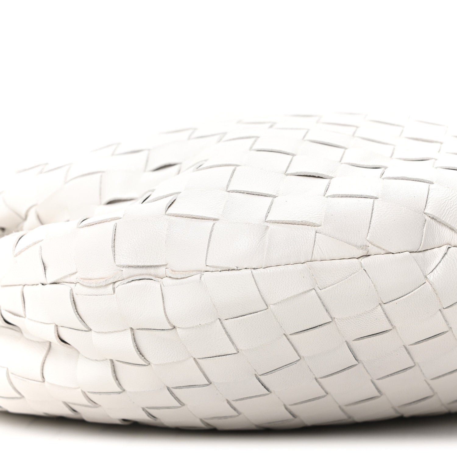 Bottega Veneta Nappa Intrecciato Teen Jodie Hobo White 9 of 10
