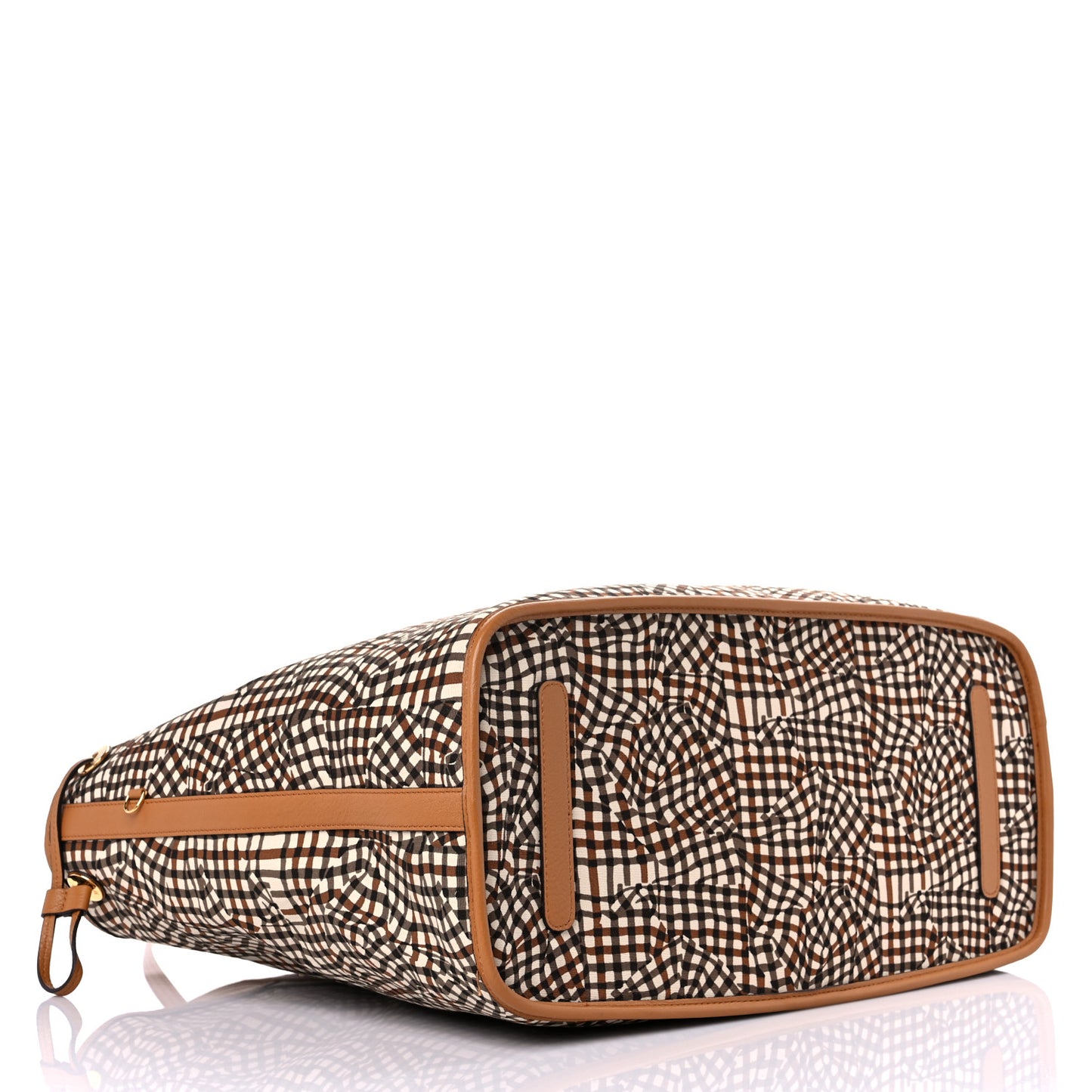 Visetos Large Liz Reversible Shopper Tote Cognac