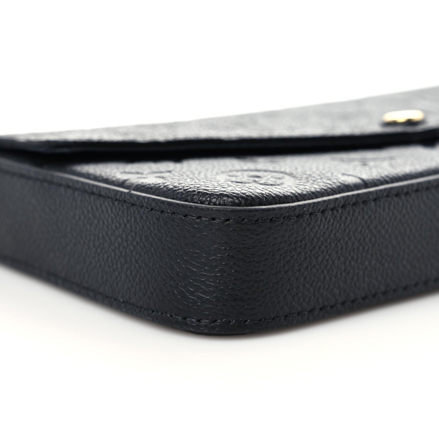 Louis Vuitton Empreinte Pochette Felicie Chain Wallet Black 6 of 11