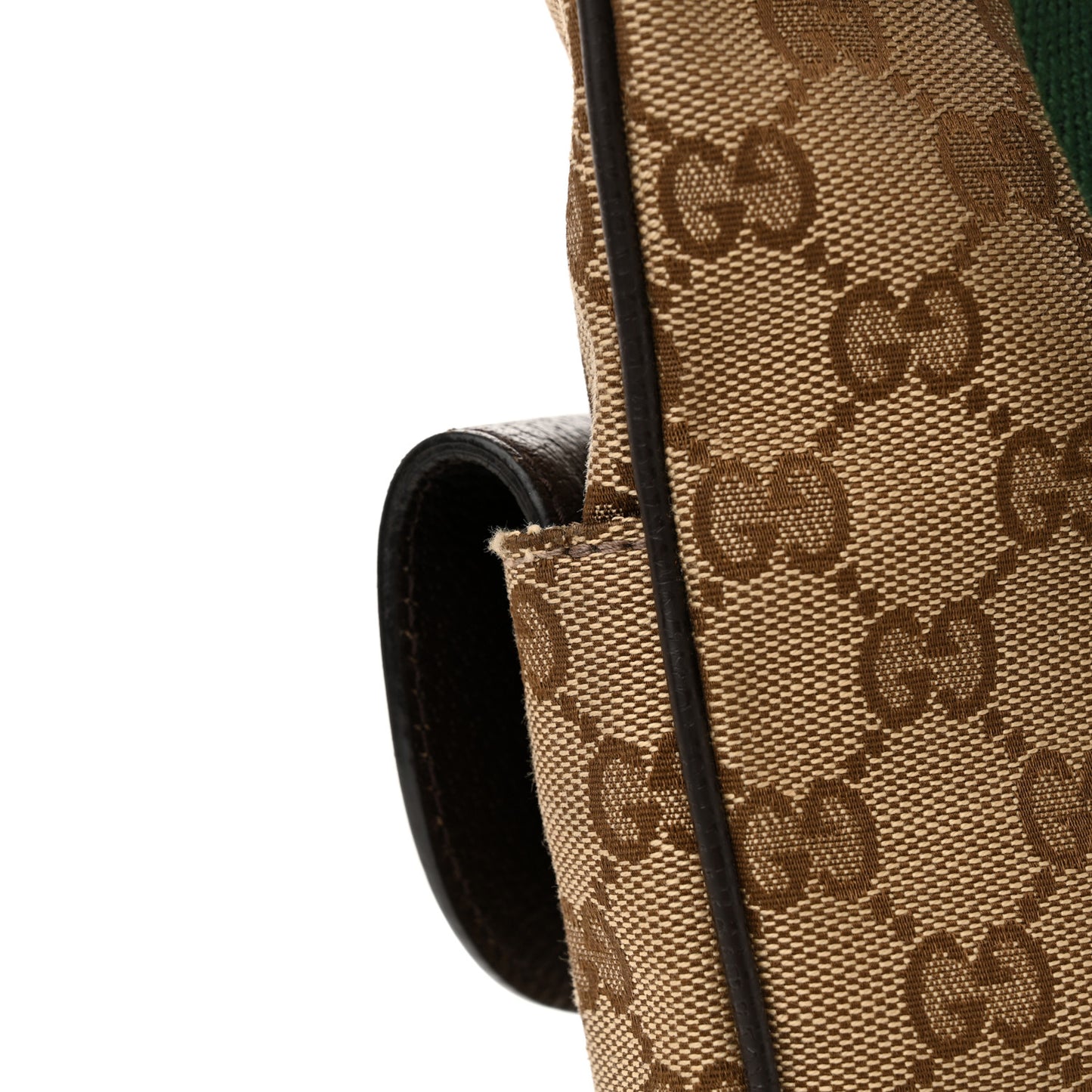 Monogram Signature Web Small Messenger Brown