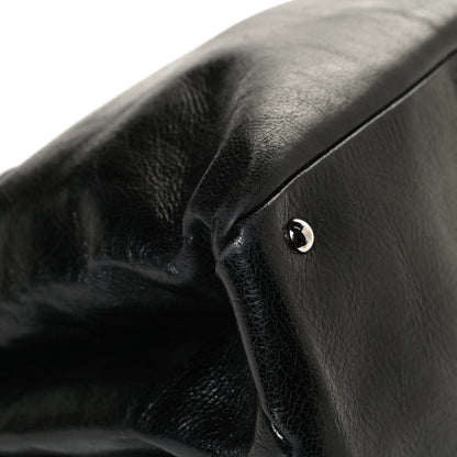 Miu Miu Vitello Shine Top Handle Satchel Black 11 of 13