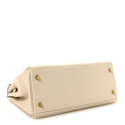Hermes Togo Kelly Retourne 28 Craie 4 of 13