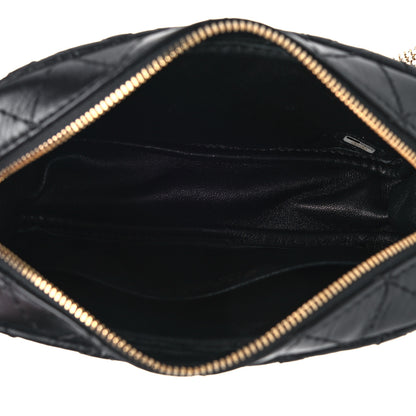 Chanel Aged Calfskin Quilted Mini Reissue Camera Case Black 5 of 12