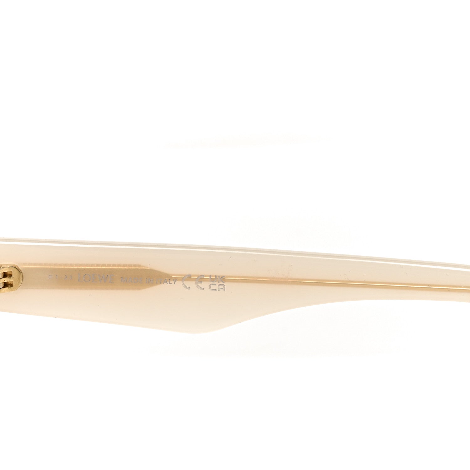 Loewe Acetate Wing Double Frame Sunglasses LW40120I Ivory 5 of 7