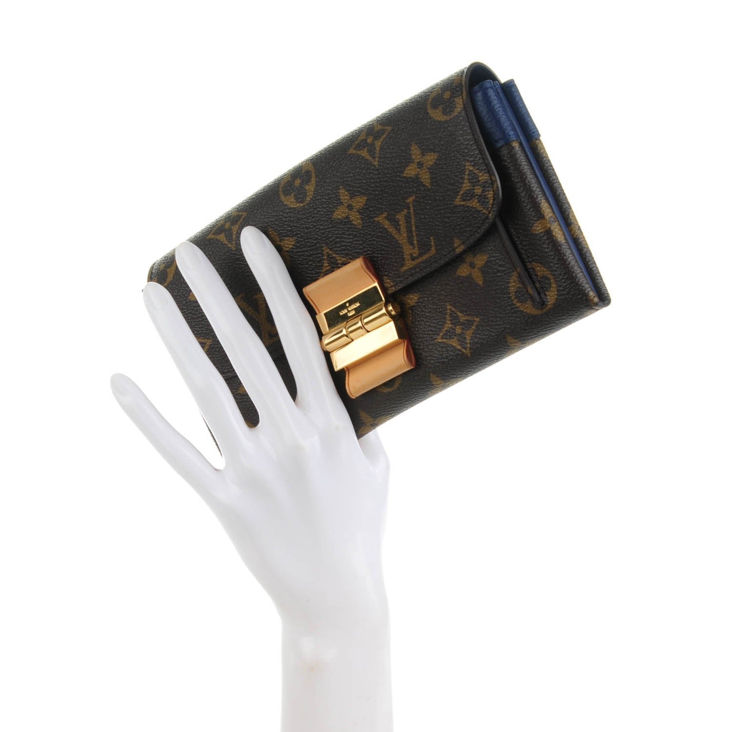 Louis Vuitton Monogram Elysee Wallet Celeste 2 of 8