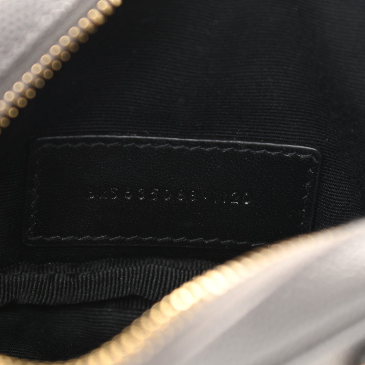 Grain De Poudre Matelasse Monogram Baby Lou Camera Bag Fog