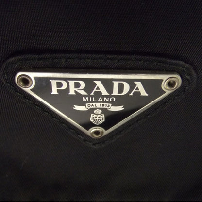 Prada Tessuto Nylon Messenger Bag Black 9 of 9
