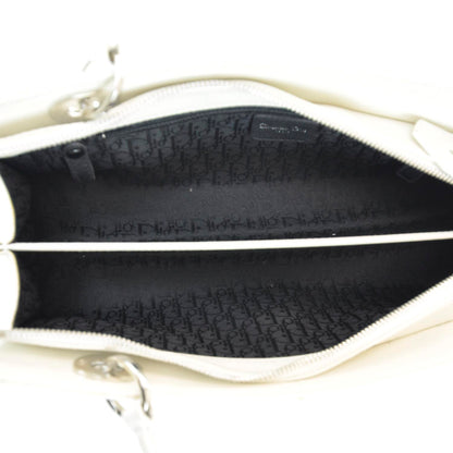 Christian Dior Leather Cannage East West Lady Dior White 11 of 11