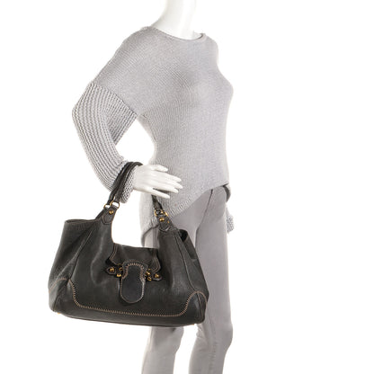 Gucci Leather Large New Pelham Shoulder Bag Grey 2 of 9