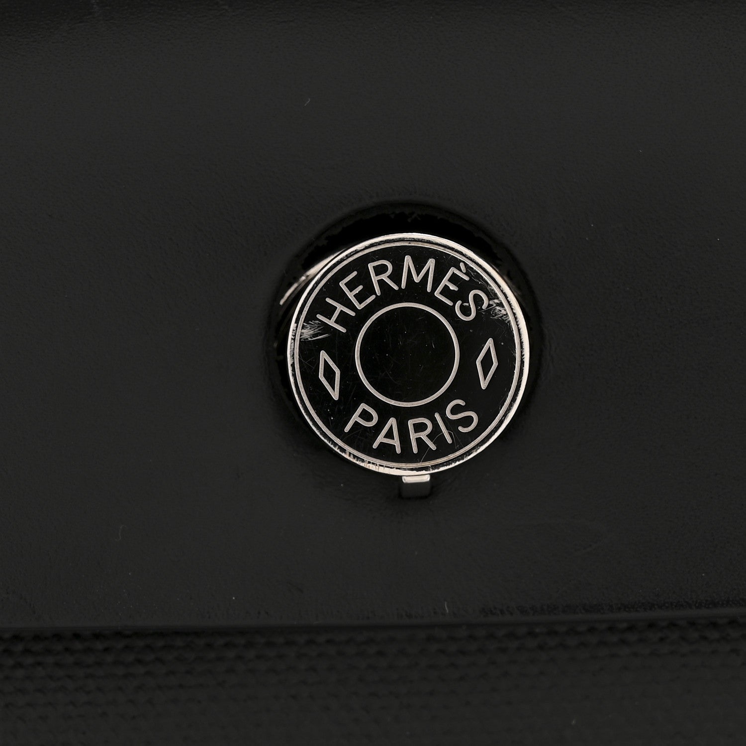 Hermes Toile H Berline Vache Hunter Herbag Zip PM 31 Black Ecru 12 of 13
