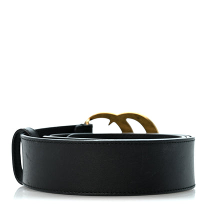 Gucci Calfskin Double G 40mm Belt 100 40 Black 2 of 8