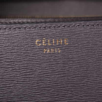 Celine Liege Calfskin Medium Classic Box Flap Bag Liquorice 6 of 10