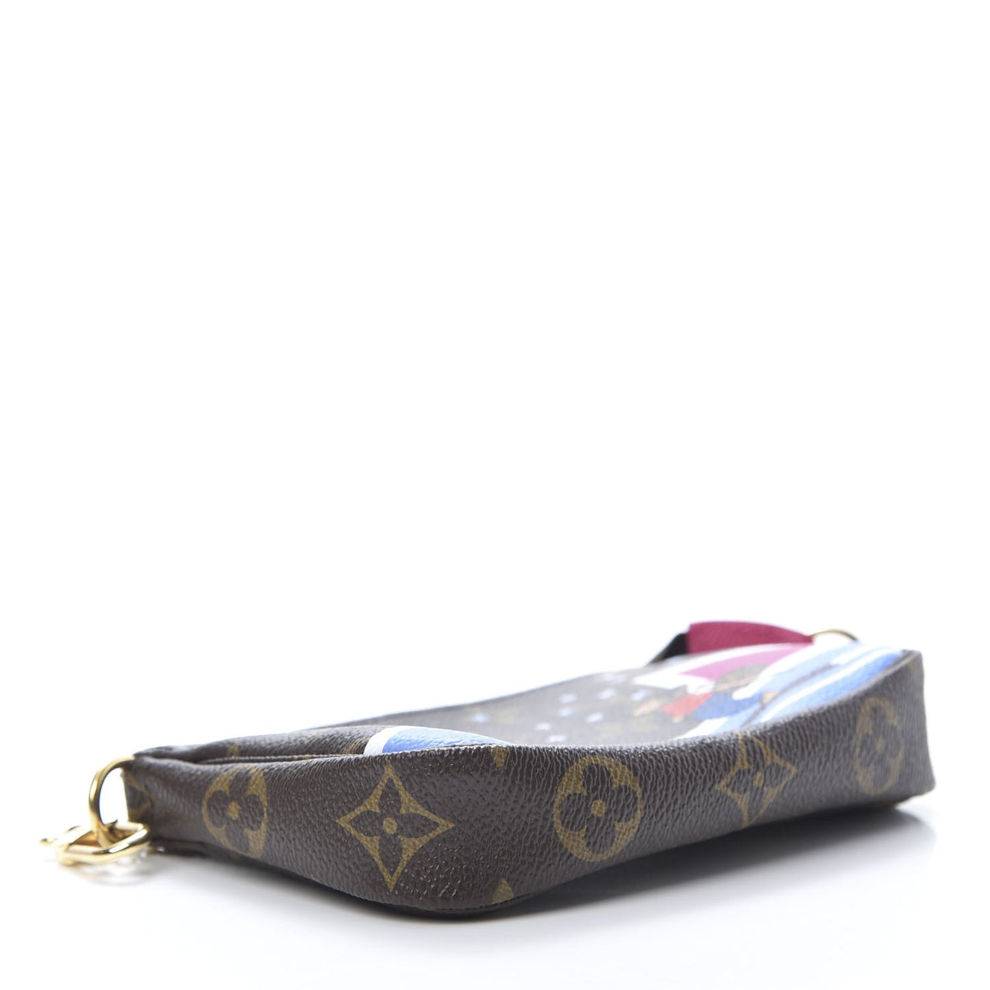 Monogram 2018 Christmas Animation Mini Bears Pochette Accessories