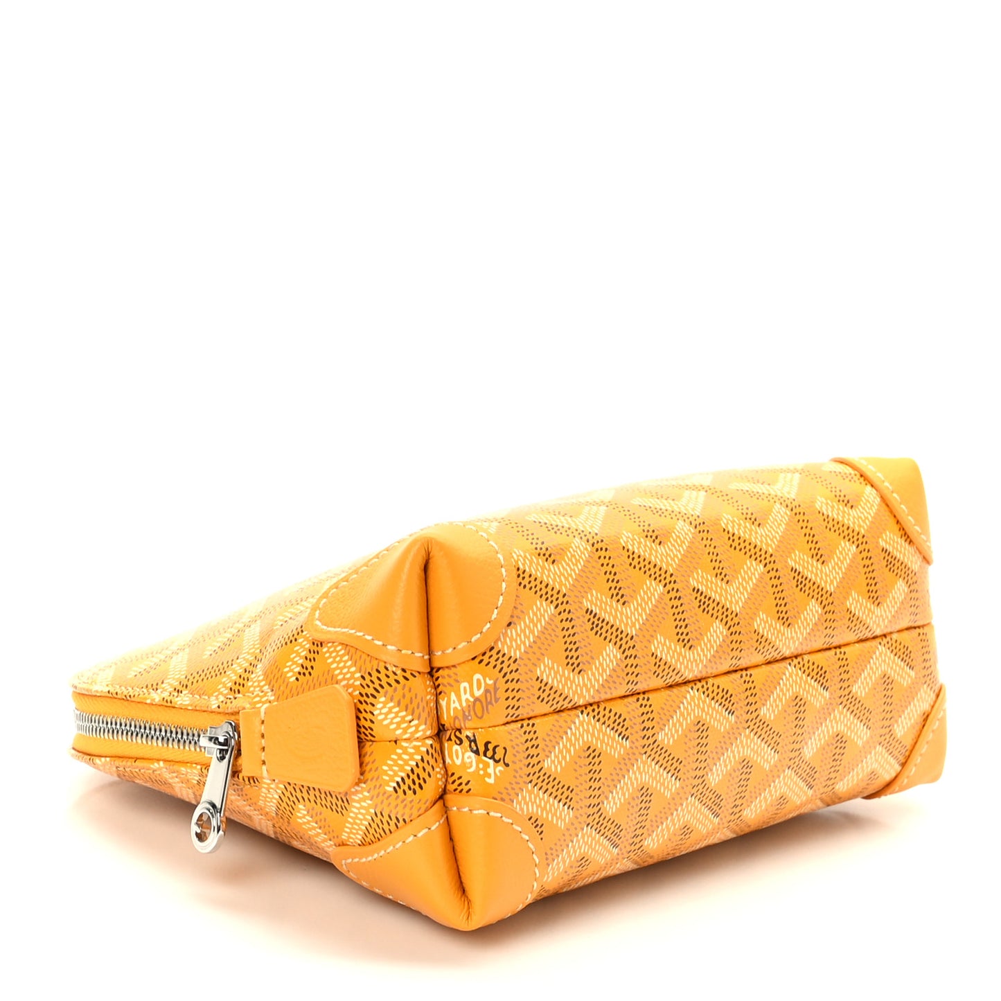 Goyardine Vendome Toiletry Pouch Yellow