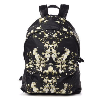 Givenchy Nylon Calfskin Baby's Breath Print Backpack Black 1 of 9
