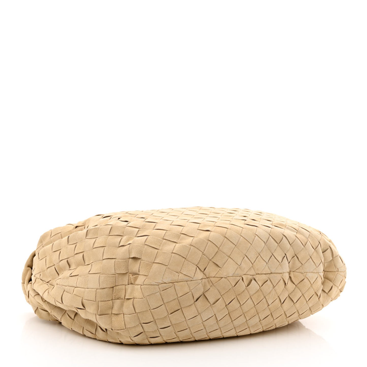 Suede Intrecciato Small Jodie Sand