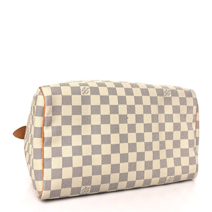 Louis Vuitton Damier Azur Speedy 30 4 of 10