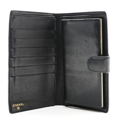 Chanel Caviar Timeless CC French Wallet Black 5 of 14