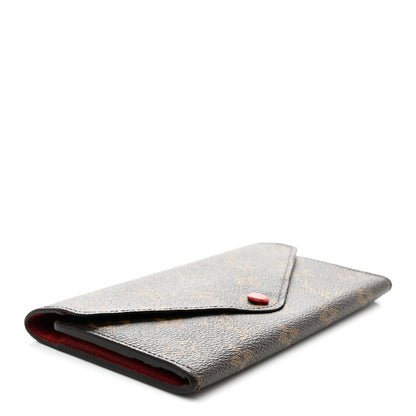 Louis Vuitton Monogram Josephine Wallet Red 4 of 9
