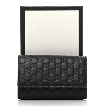 Gucci Microguccissima 6 Key Holder Case Black 9 of 9