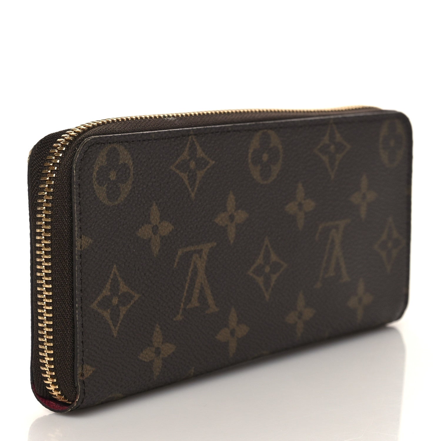 Louis Vuitton Monogram Clemence Wallet Fuchsia 3 of 6