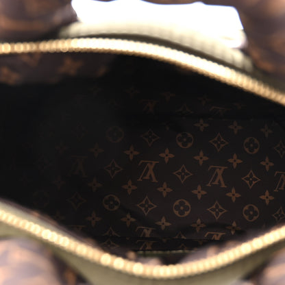 Louis Vuitton Econyl Mini Monogram Pillow Speedy Bandouliere 25 Khaki 5 of 10