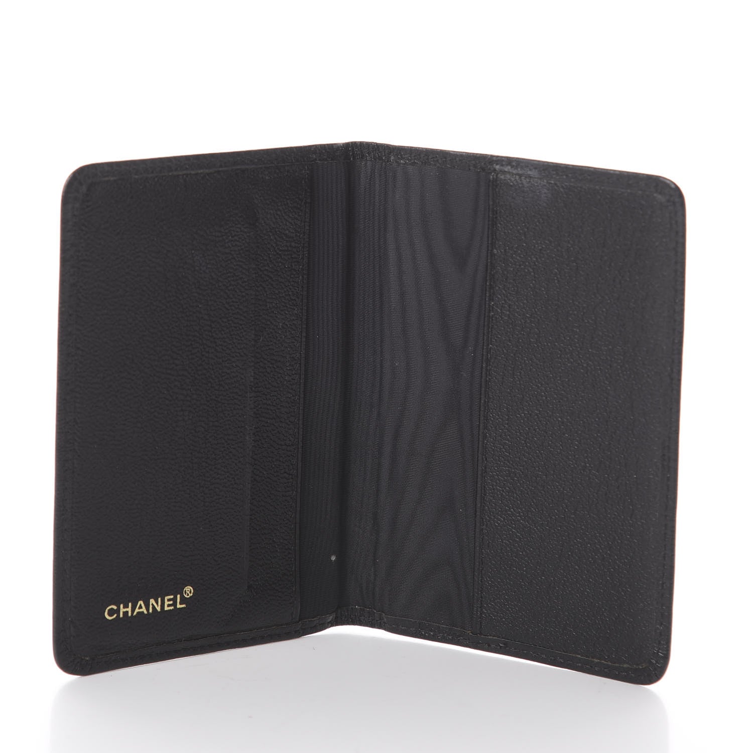 Chanel Goatskin Card Holder Wallet Black 4 of 6