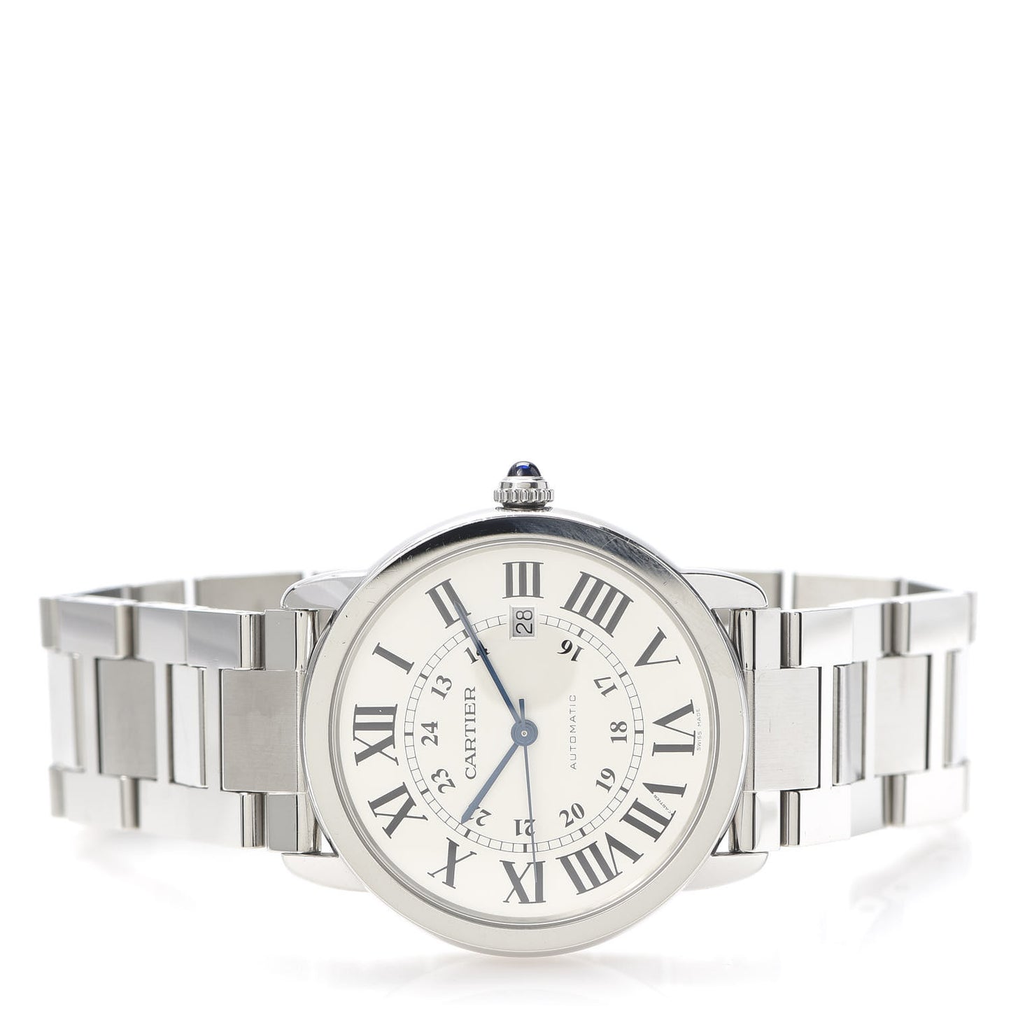 Stainless Steel 42mm Ronde Solo Automatic Watch