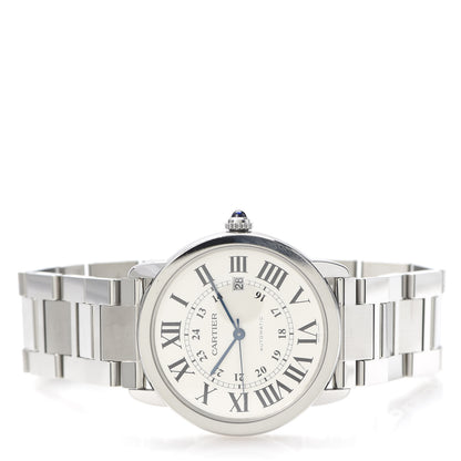 Cartier Stainless Steel 42mm Ronde Solo Automatic Watch 3 of 6