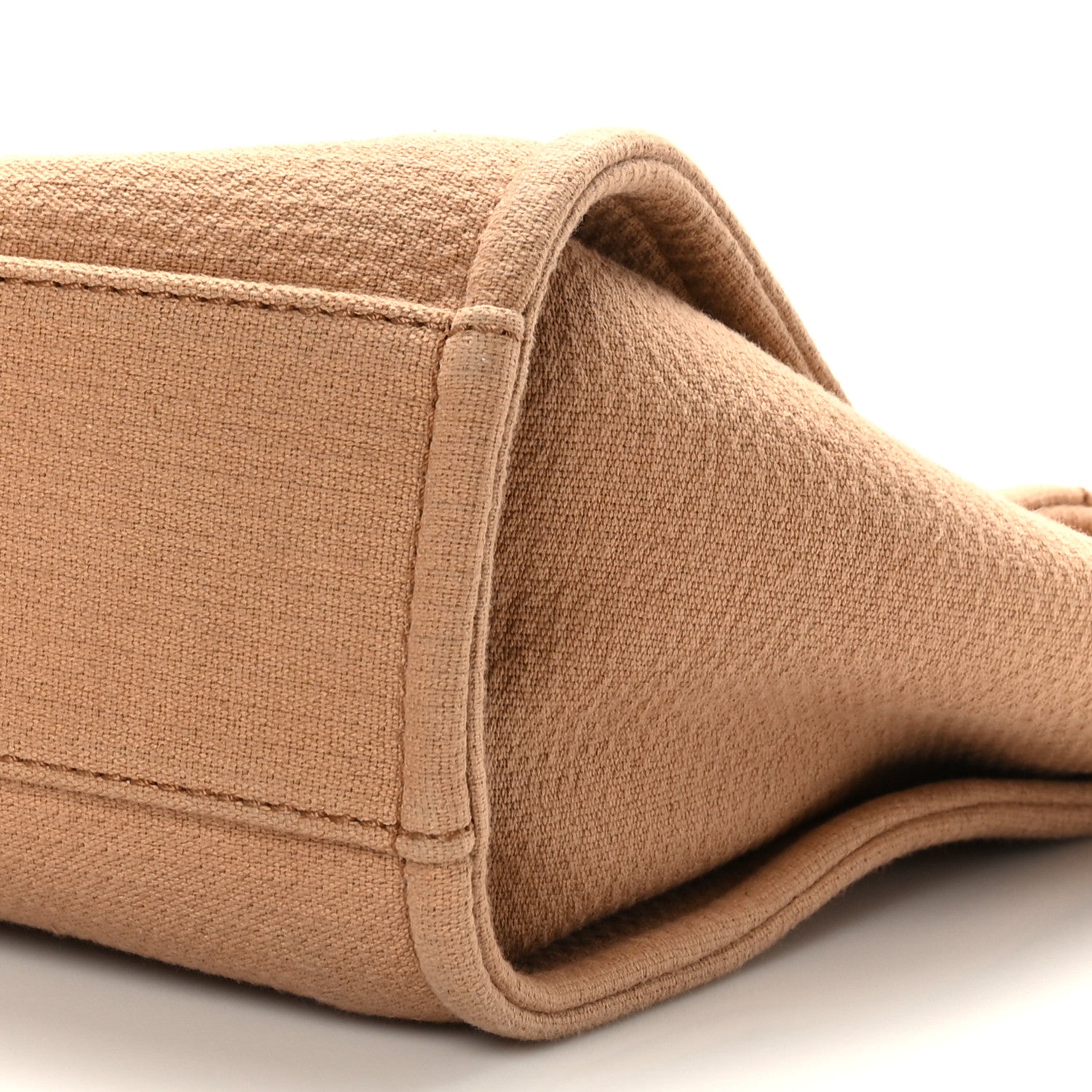 Chanel Mixed Fibers Small Deauville Tote Camel 10 of 10