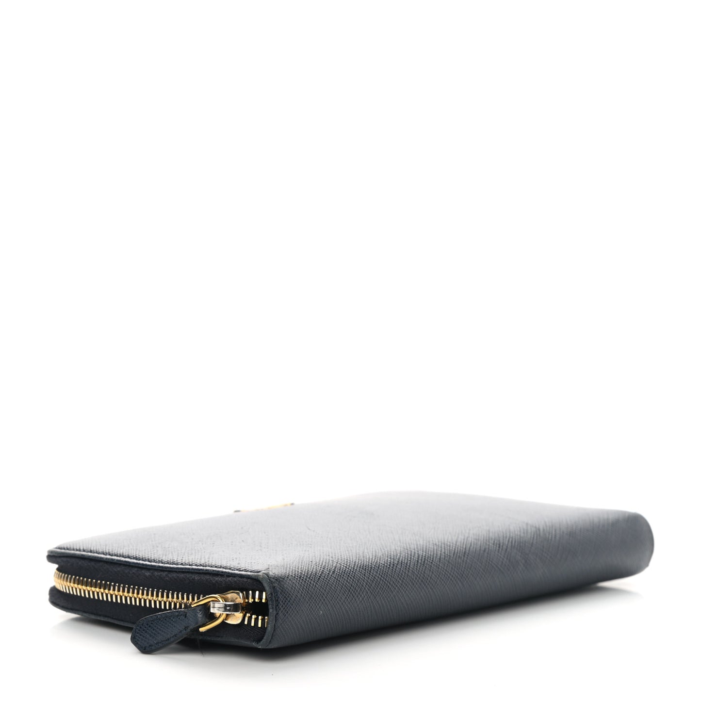 Saffiano Metal Large Zip Around Travel Wallet Baltico