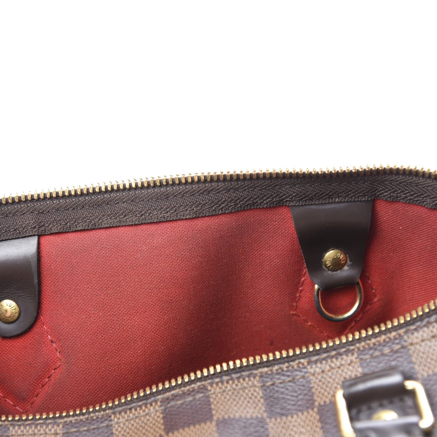 Louis Vuitton Damier Ebene Speedy Bandouliere 30 13 of 18