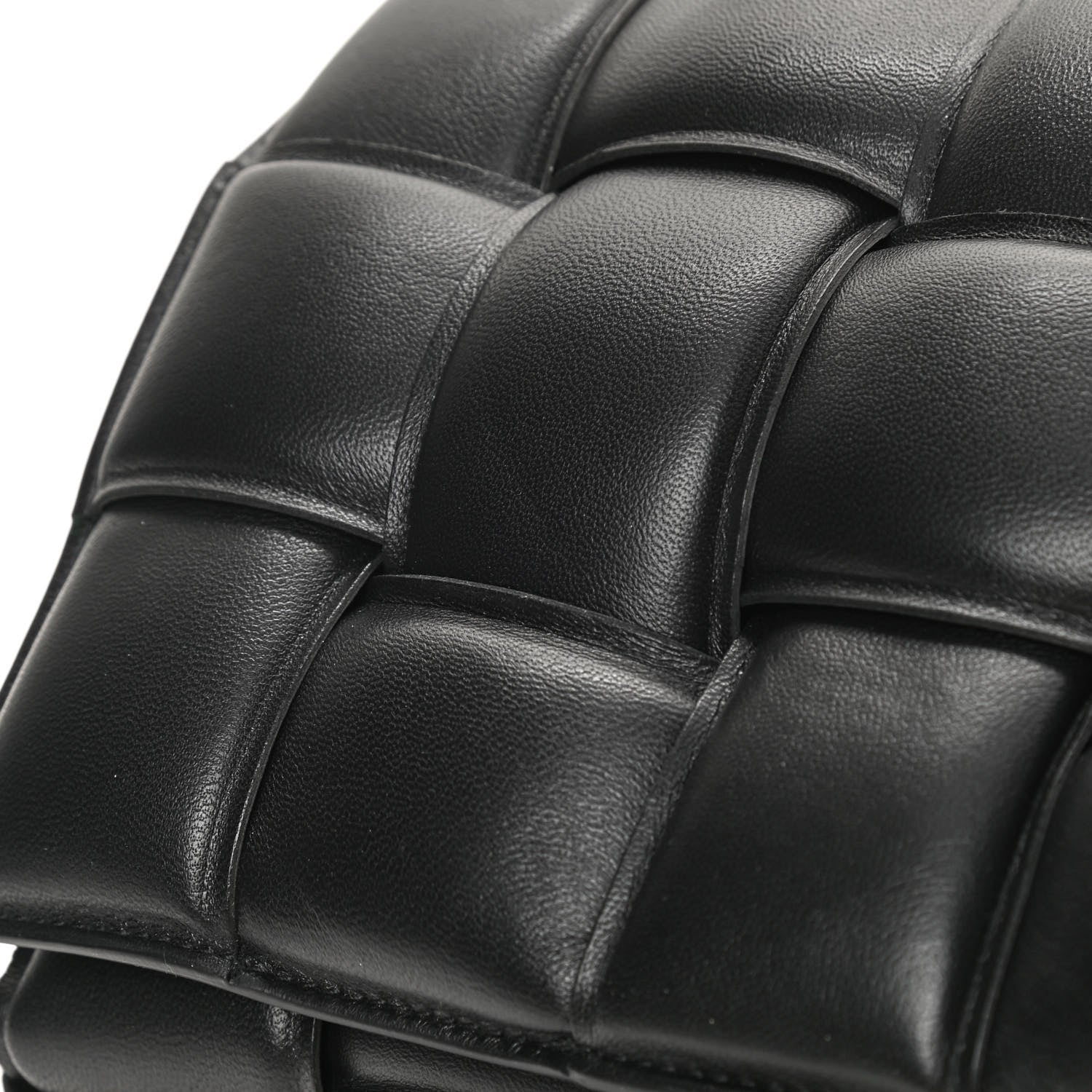 Bottega Veneta Nappa Maxi Intreccio Padded Cassette Crossbody Bag Black 10 of 11