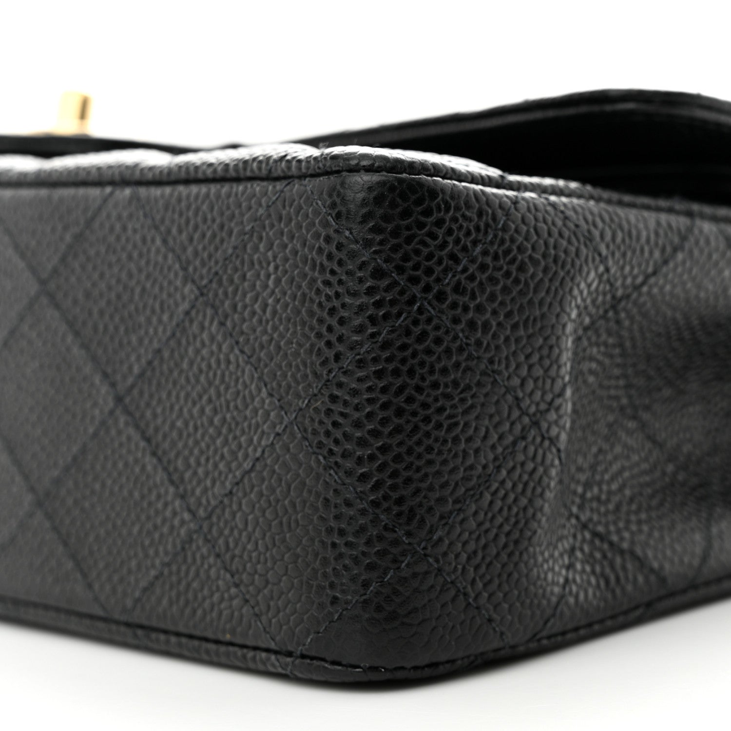 Chanel Caviar Quilted Medium Double Flap Black 10 of 11