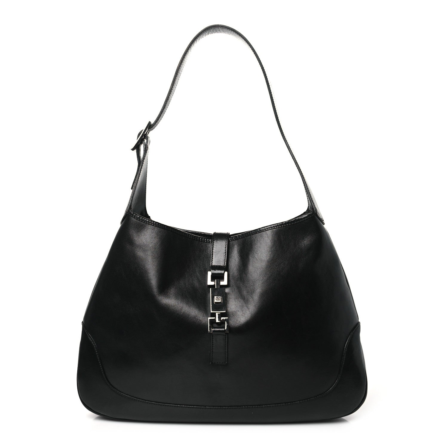 Gucci Soft Calfskin Large Jackie Hobo Black 1 of 12