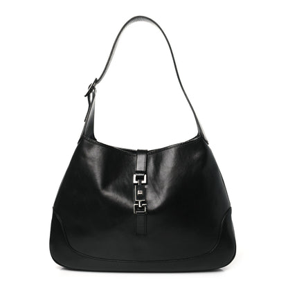 Gucci Soft Calfskin Large Jackie Hobo Black 1 of 12