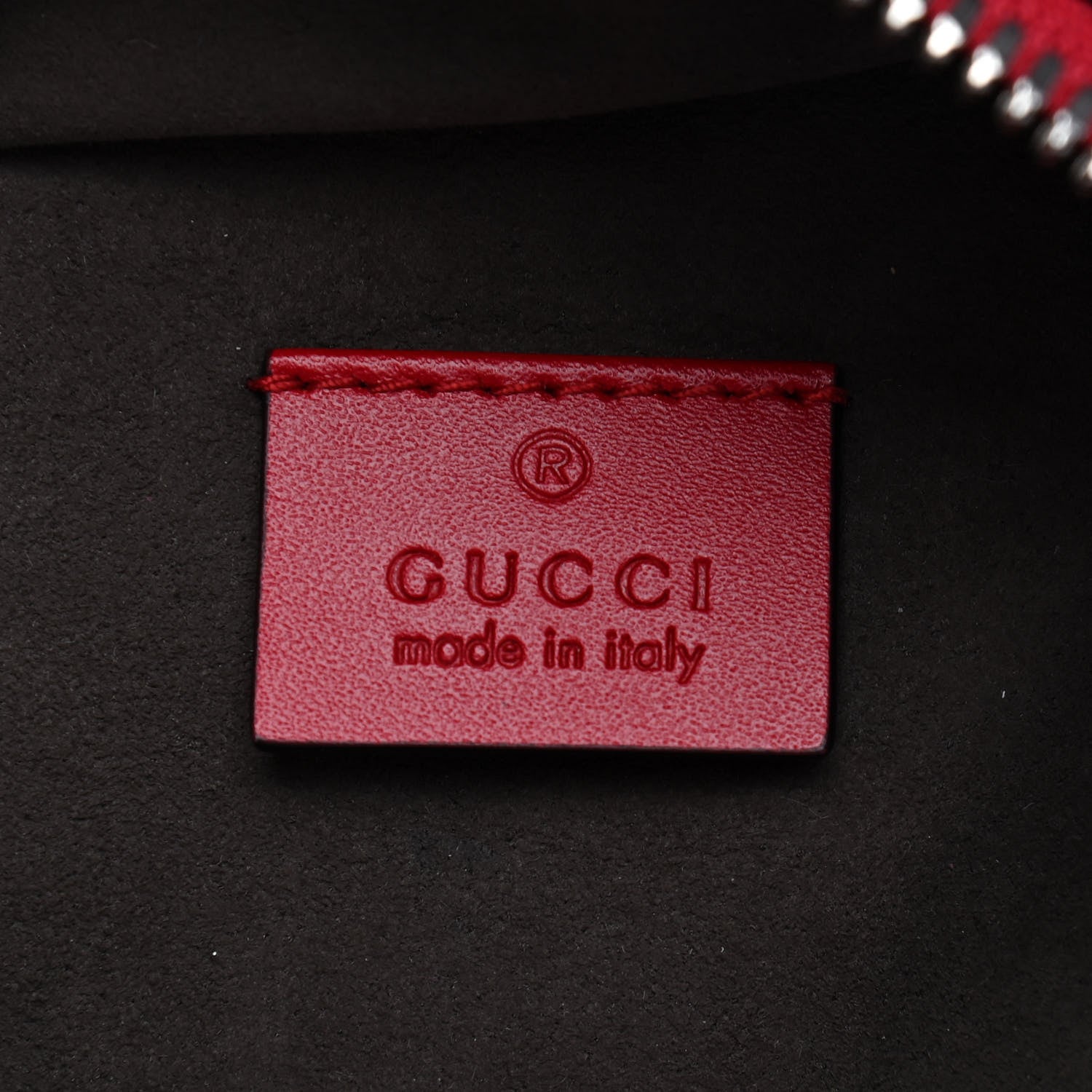 Gucci Guccissima Signature Day Backpack Hibiscus Red 10 of 17