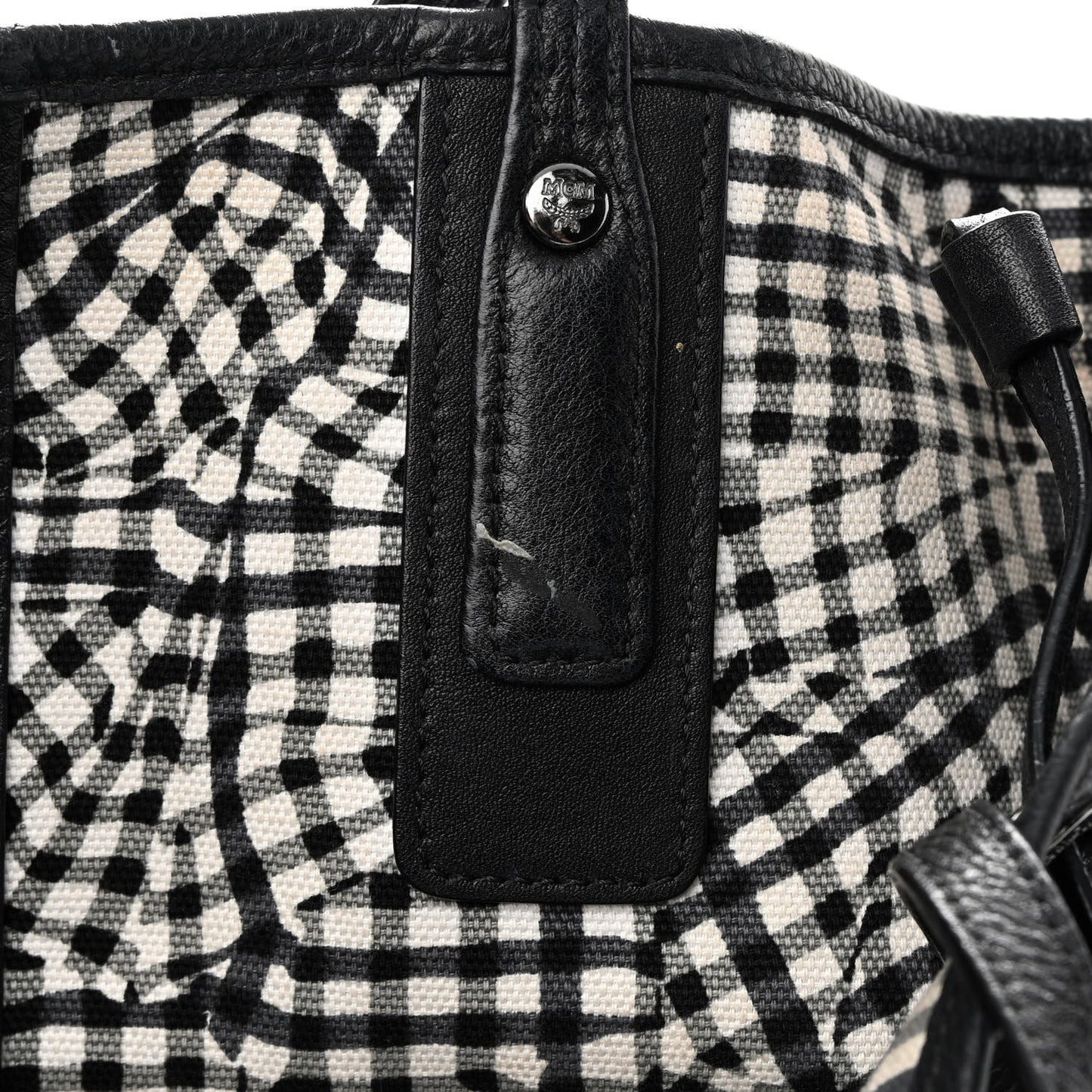 Visetos Large Liz Reversible Shopper Tote Black