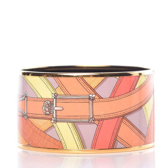 Enamel Printed Extra Wide Cavalcadour Bracelet 70
