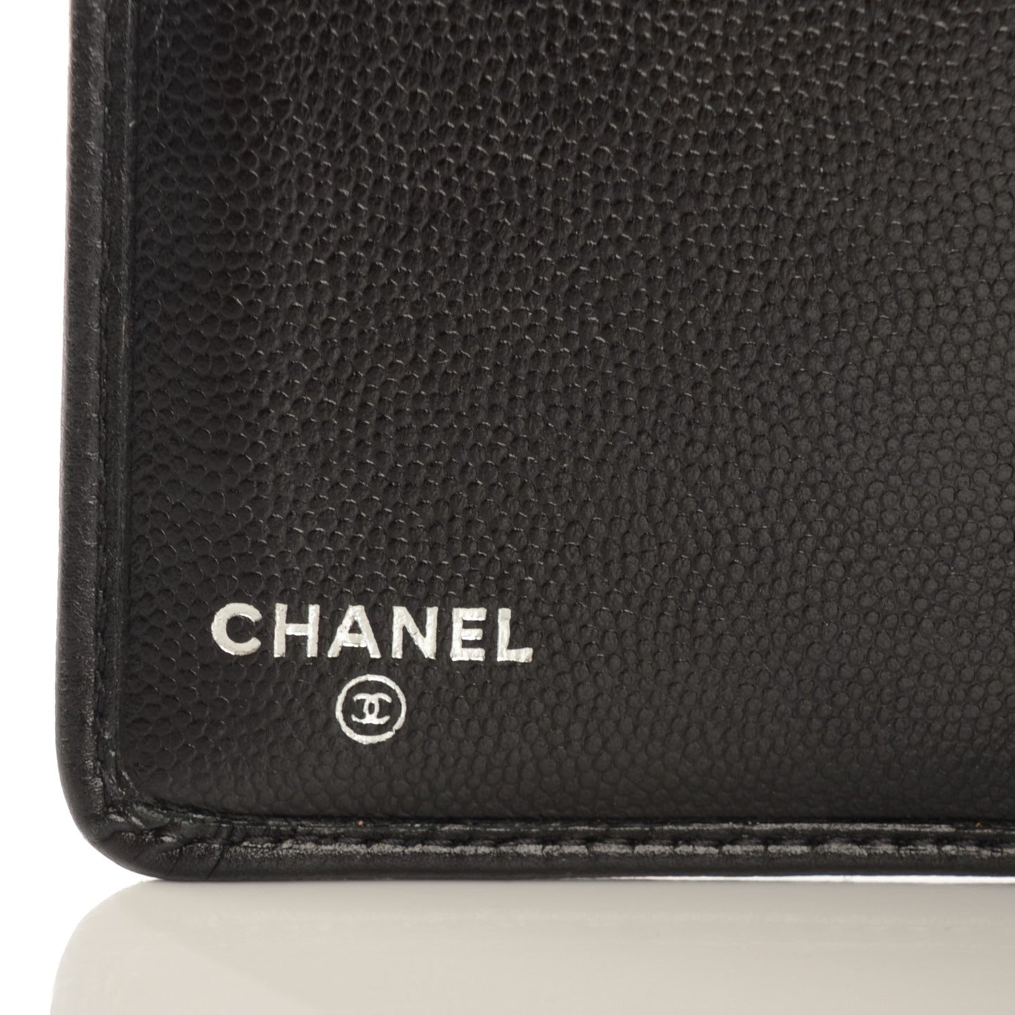 Caviar Sevruga Zip Pocket Wallet Black