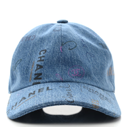 Chanel Denim Mood Cap Hat Blue 4 of 8