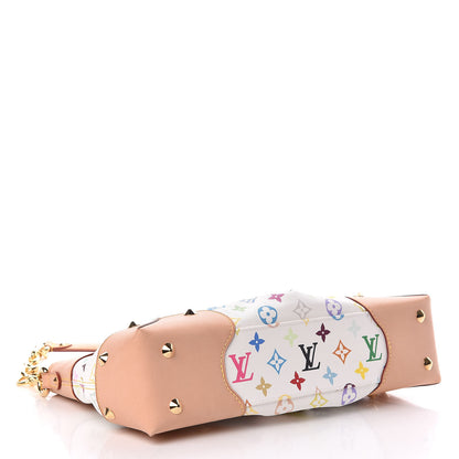 Louis Vuitton Monogram Multicolor Judy MM White 4 of 10