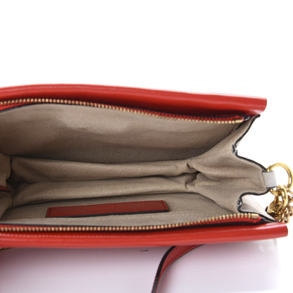 Givenchy Goatskin Suede Cross 3 Crossbody Bag Red 5 of 10