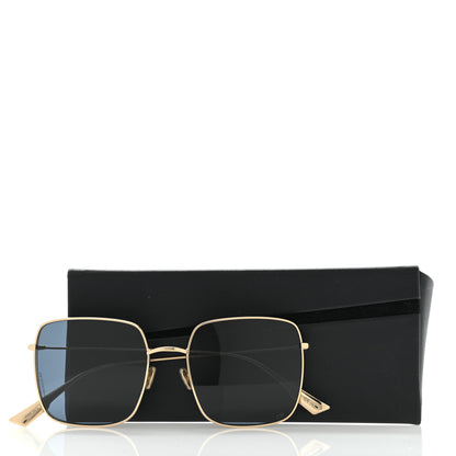 Christian Dior Metal Stellaire 1 Square Sunglasses Gold 10 of 10