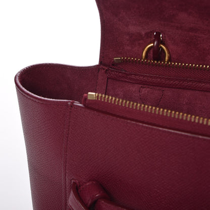 Celine Baby Grained Calfskin Micro Belt Bag Plum 7 of 9