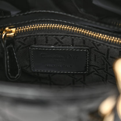 Christian Dior Patent Cannage Mini Lady Dior Black 6 of 15
