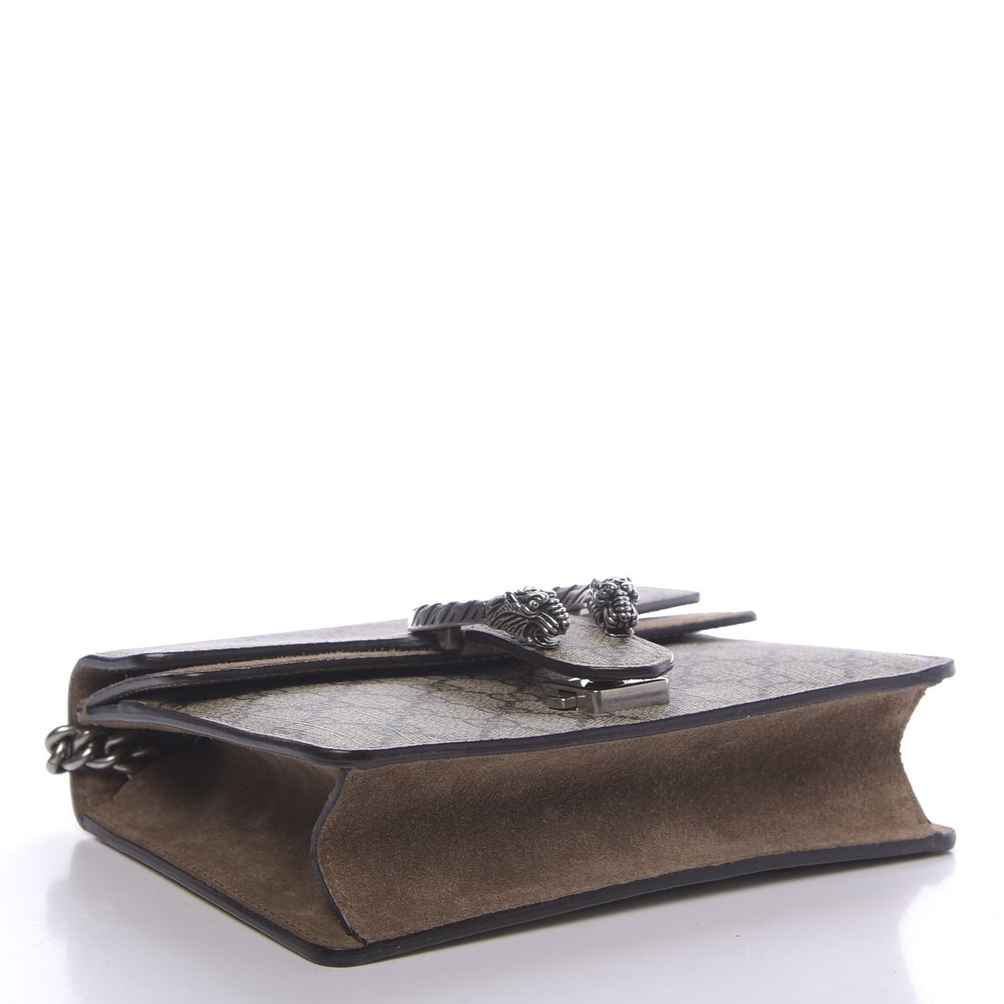 GG Supreme Monogram Mini Dionysus Shoulder Bag Taupe