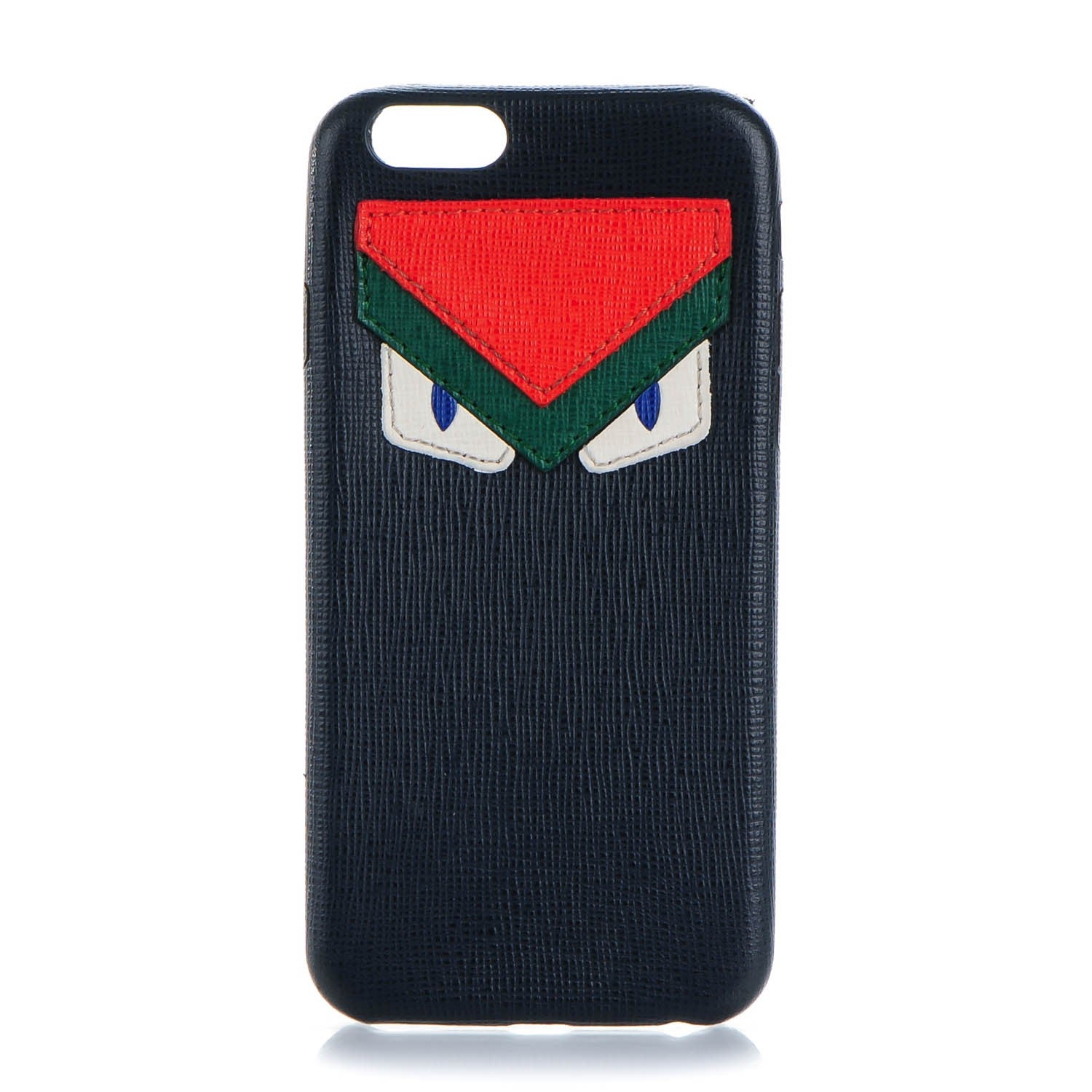 Fendi Calfskin Monster IPhone 6 Case Blue 1 of 4
